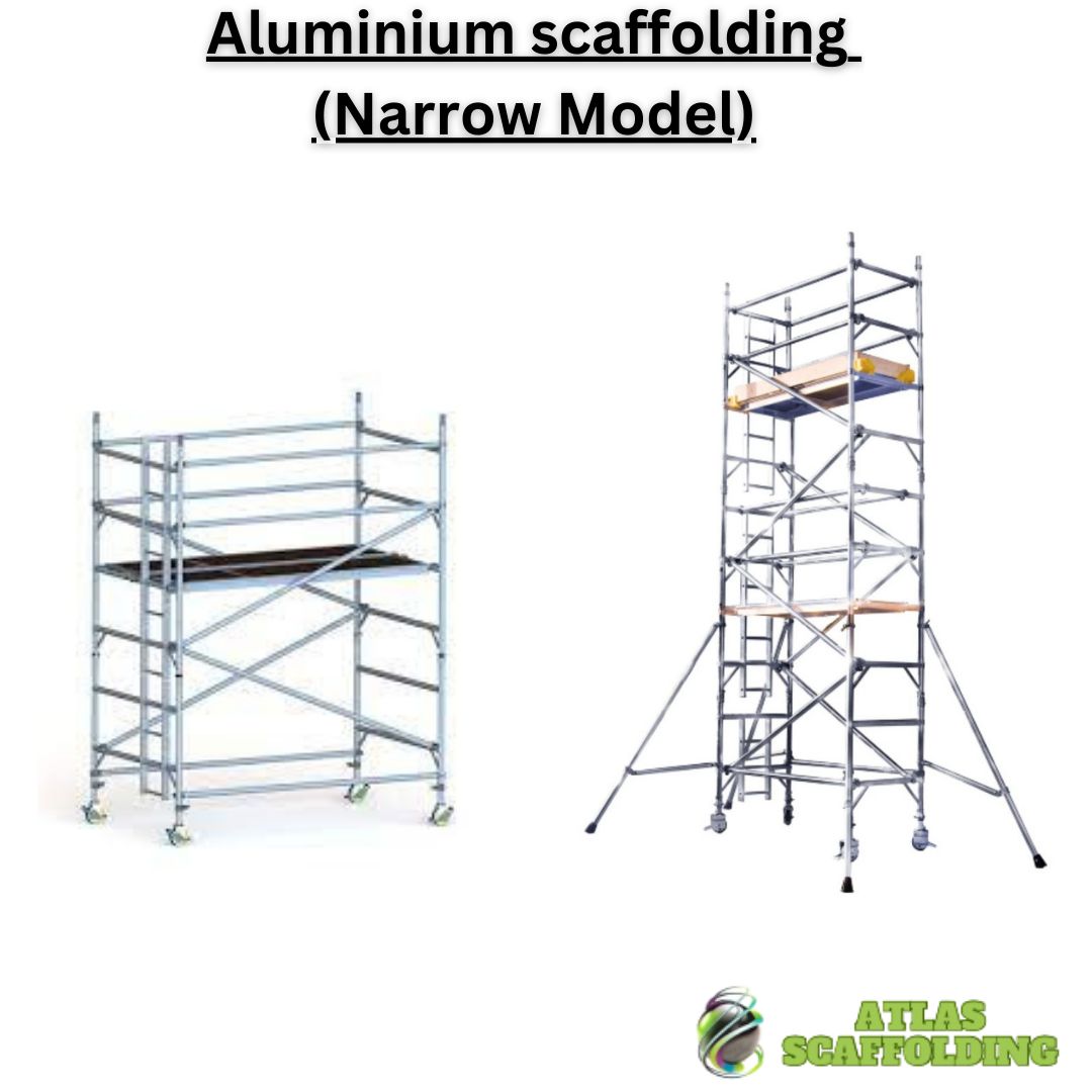 aluminium scaffolding narrow model